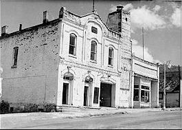 View of Old City Hall in Black and White