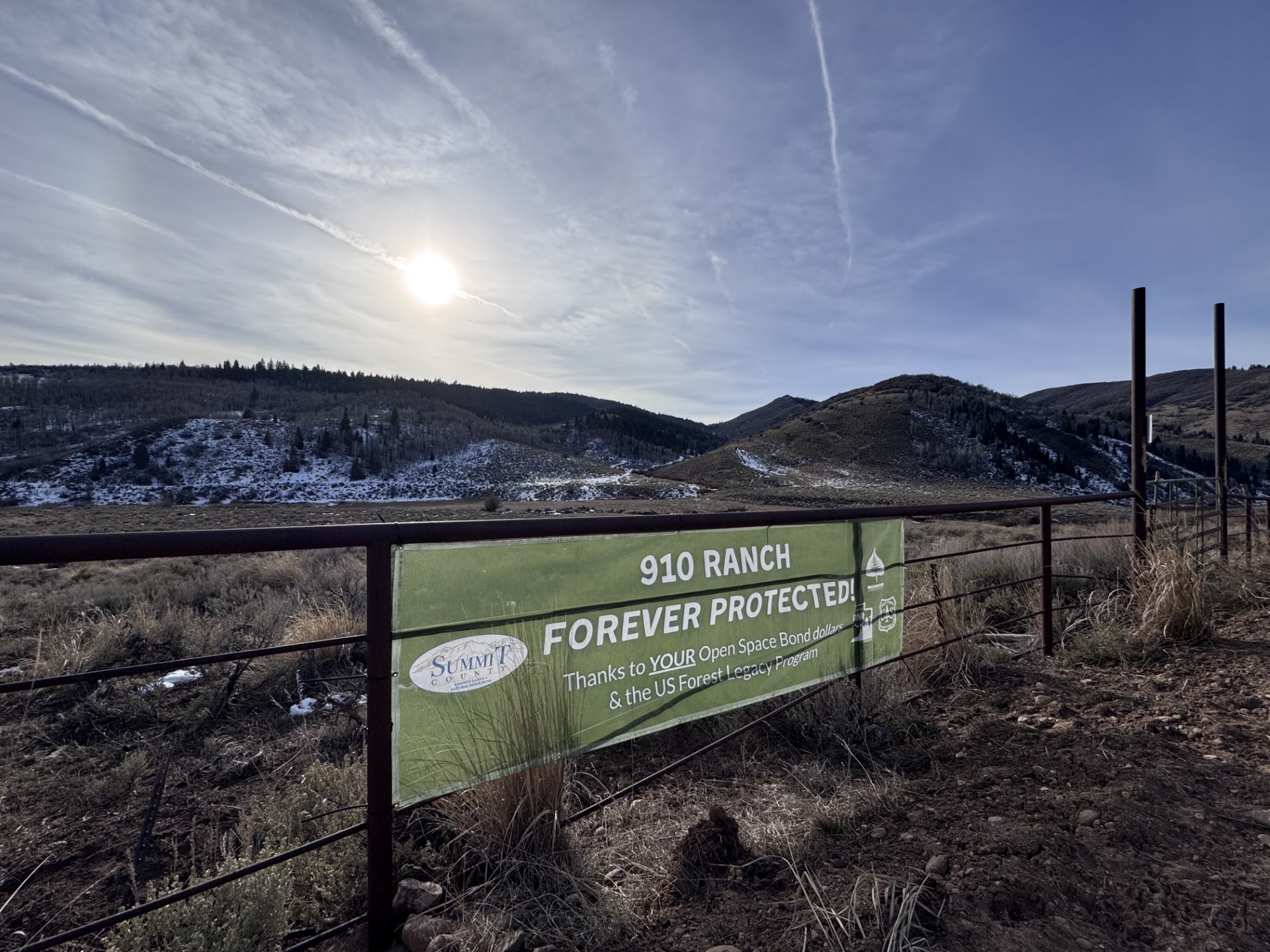 910 Ranch Forever Protected Banner