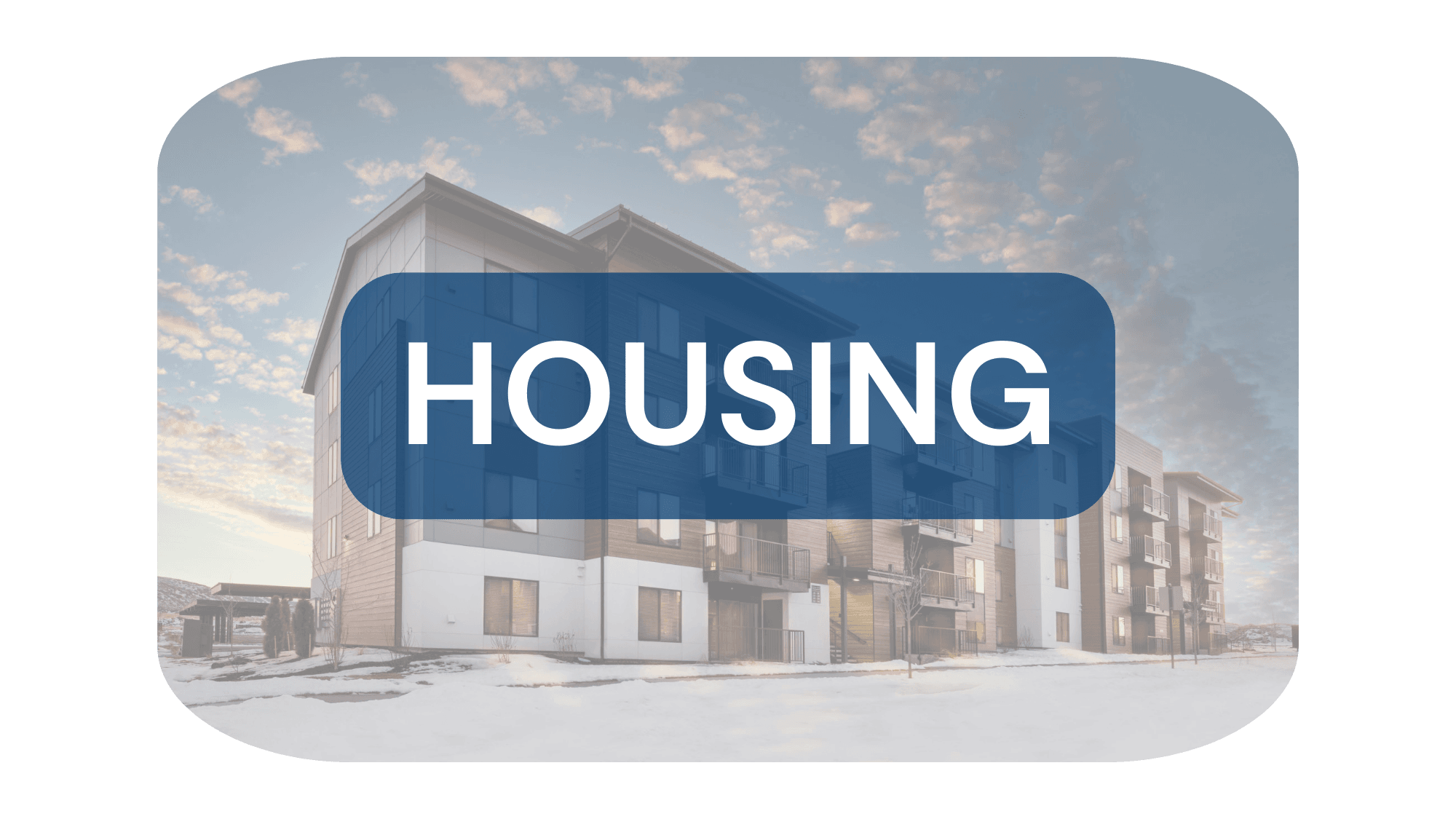 Button that says \"Housing\"